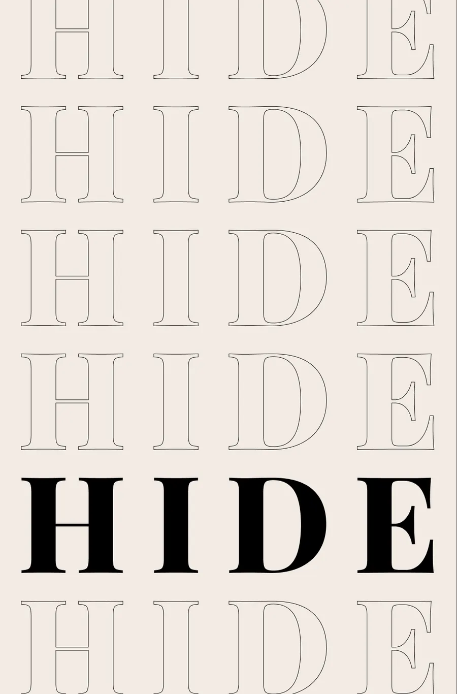 Hide Clinic brand artwork